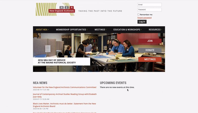 New England Archivists