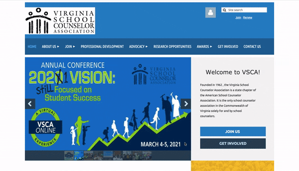 Virginia School Counselor Association Virginia School Counselor Association