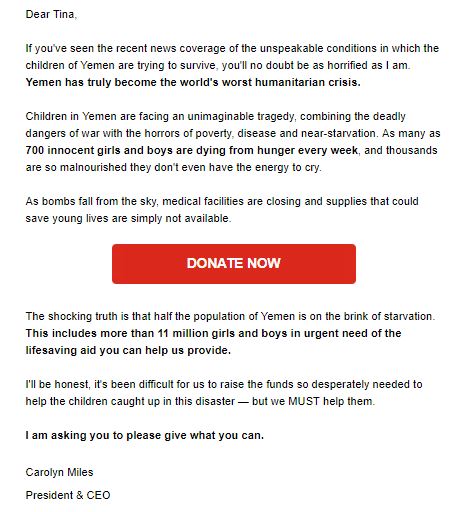 donation letter example donation letter example