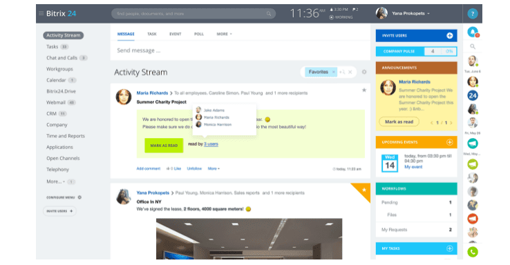 Bitrix24 Employee Directory Software Bitrix24 Employee Directory Software
