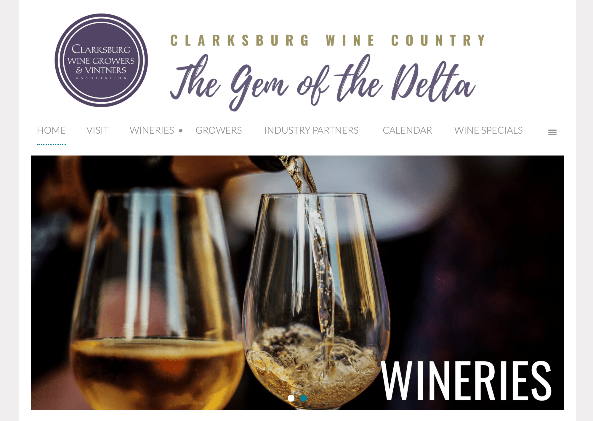 Clarksburg Wine Growers and Vintners Association website Clarksburg Wine Growers and Vintners Association website