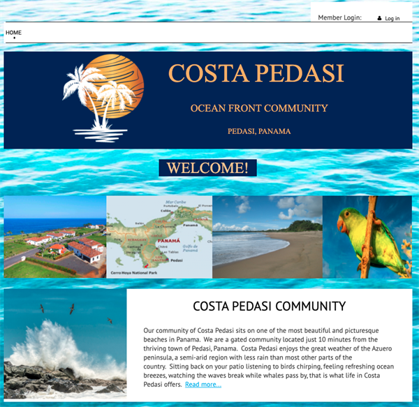 Costa Pedasi homeowners association website Costa Pedasi homeowners association website
