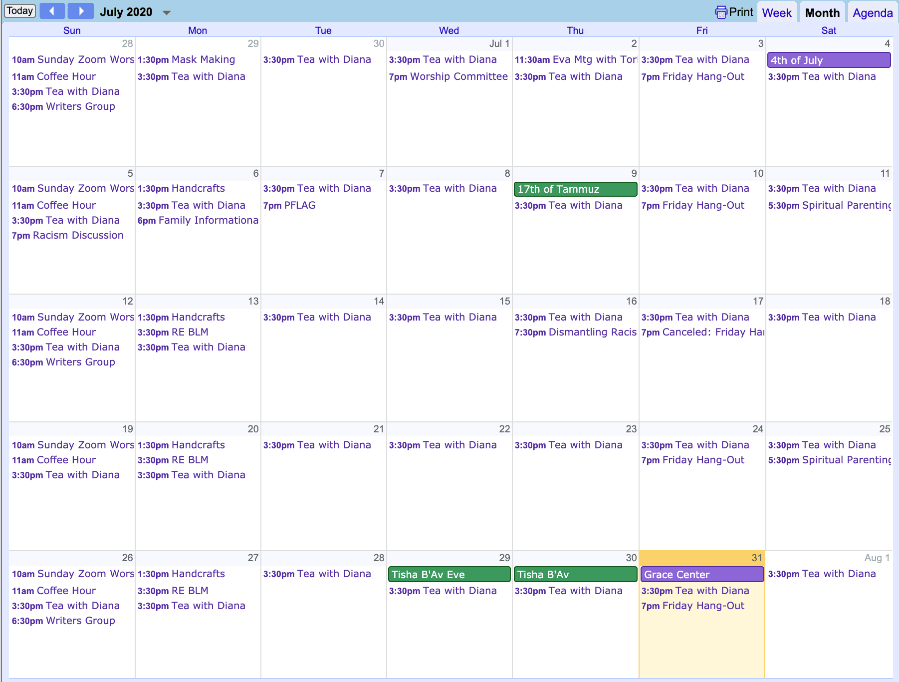 First Universalist Church of Essex event calendar First Universalist Church of Essex event calendar