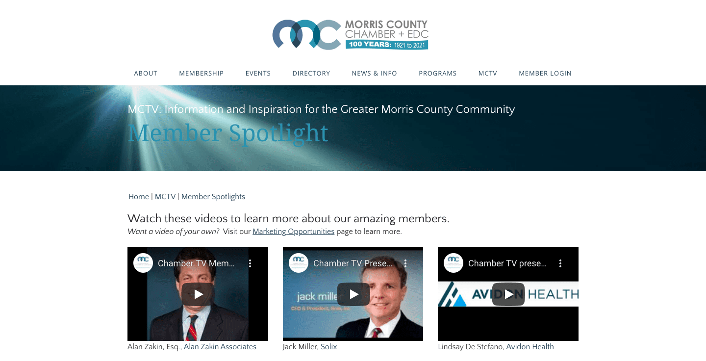 Morris County Chamber of Commerce Morris County Chamber of Commerce