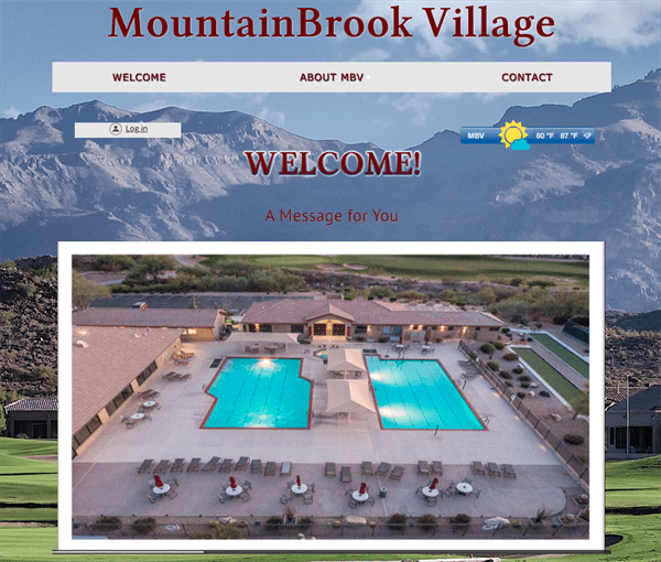 MountainBrook Village HOA website MountainBrook Village HOA website