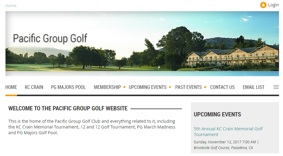 PGG Club Website Hosting PGG Club Website Hosting