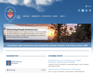 Swedish-American Chamber of Arizona Website