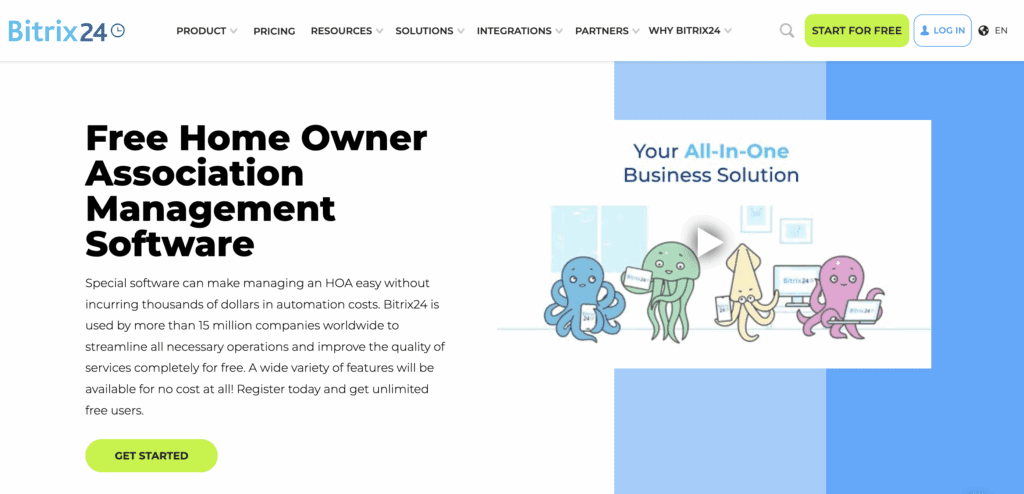 Best HOA Software - Birtix24 Website