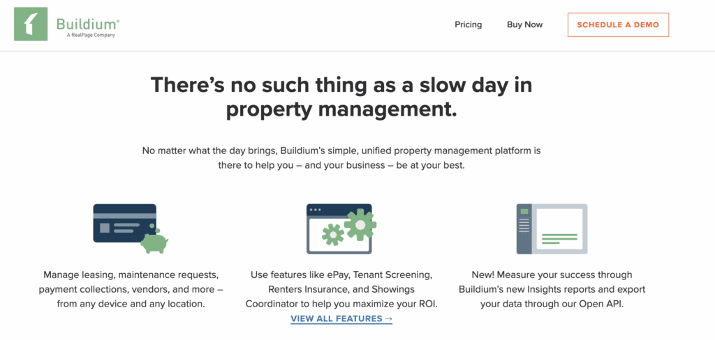 Best HOA Software - Buildium Website