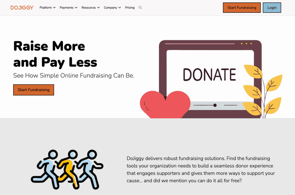 DoJiggy Fundraising Software