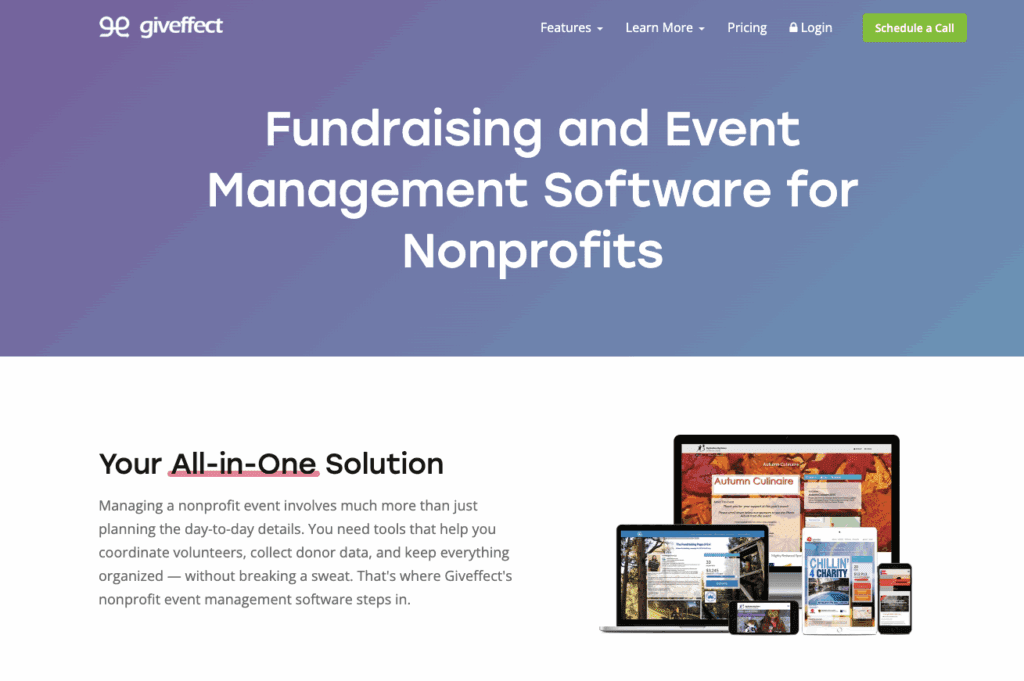 GiveEffect Fundraising Software