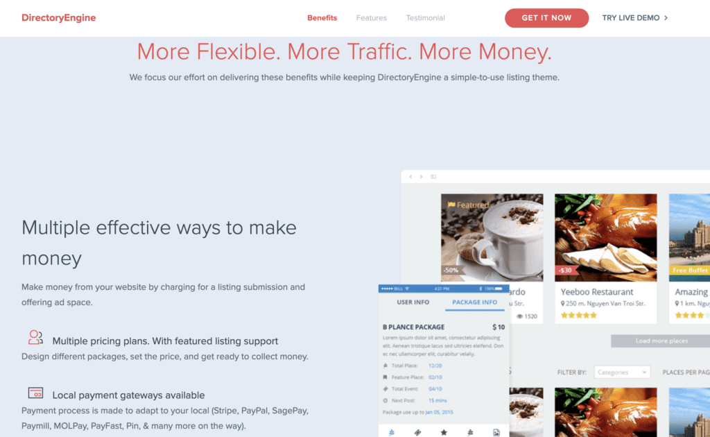 Directory Engine Website