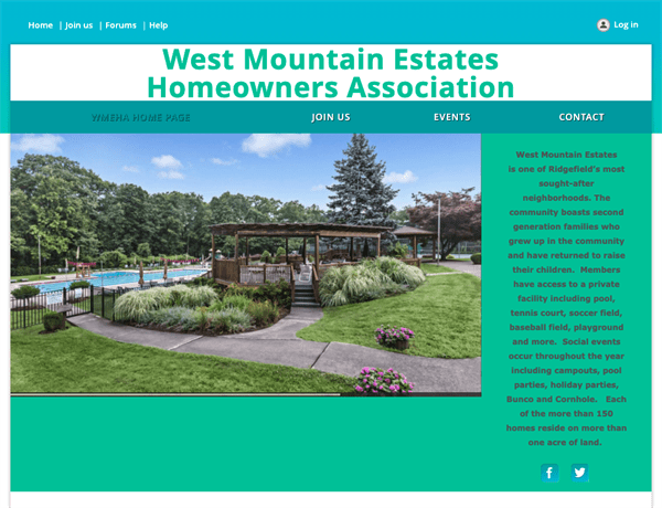 West Mountain Estates Homeowners Association website West Mountain Estates Homeowners Association website